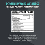 Organic Mushroom Supplement Capsules for Enhanced Immunity and Vitality - KoreyDeals
