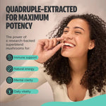 Organic Mushroom Supplement Capsules for Enhanced Immunity and Vitality - KoreyDeals