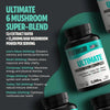 Organic Mushroom Supplement Capsules for Enhanced Immunity and Vitality - KoreyDeals