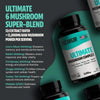 Organic Mushroom Supplement Capsules for Enhanced Immunity and Vitality - KoreyDeals