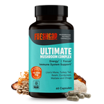 Organic Mushroom Supplement Capsules for Enhanced Immunity and Vitality - KoreyDeals
