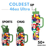 Stay Hydrated and Focused with the Coldest Water Bottle 46oz Limitless Ultra v8 - KoreyDeals