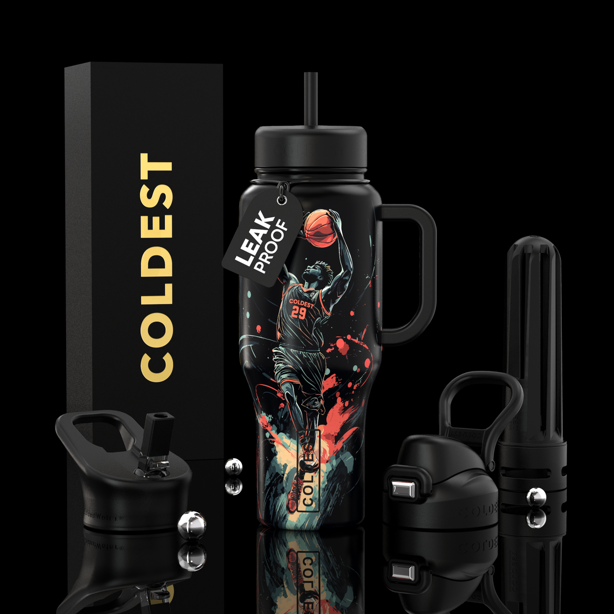 The Limitless Coldest - Ultra Water Bottle 36oz - KoreyDeals