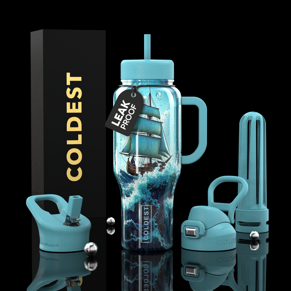 The Limitless Coldest - Ultra Water Bottle 36oz - KoreyDeals