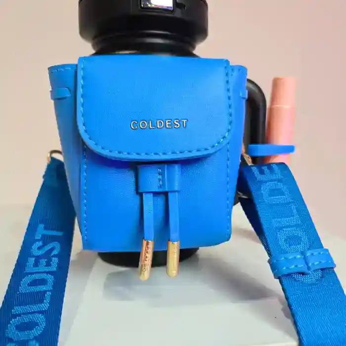 Mini Backpack Bundle — Water Bottle Bag with Lotion Holder, Key Hanger & Pill Case - KoreyDeals