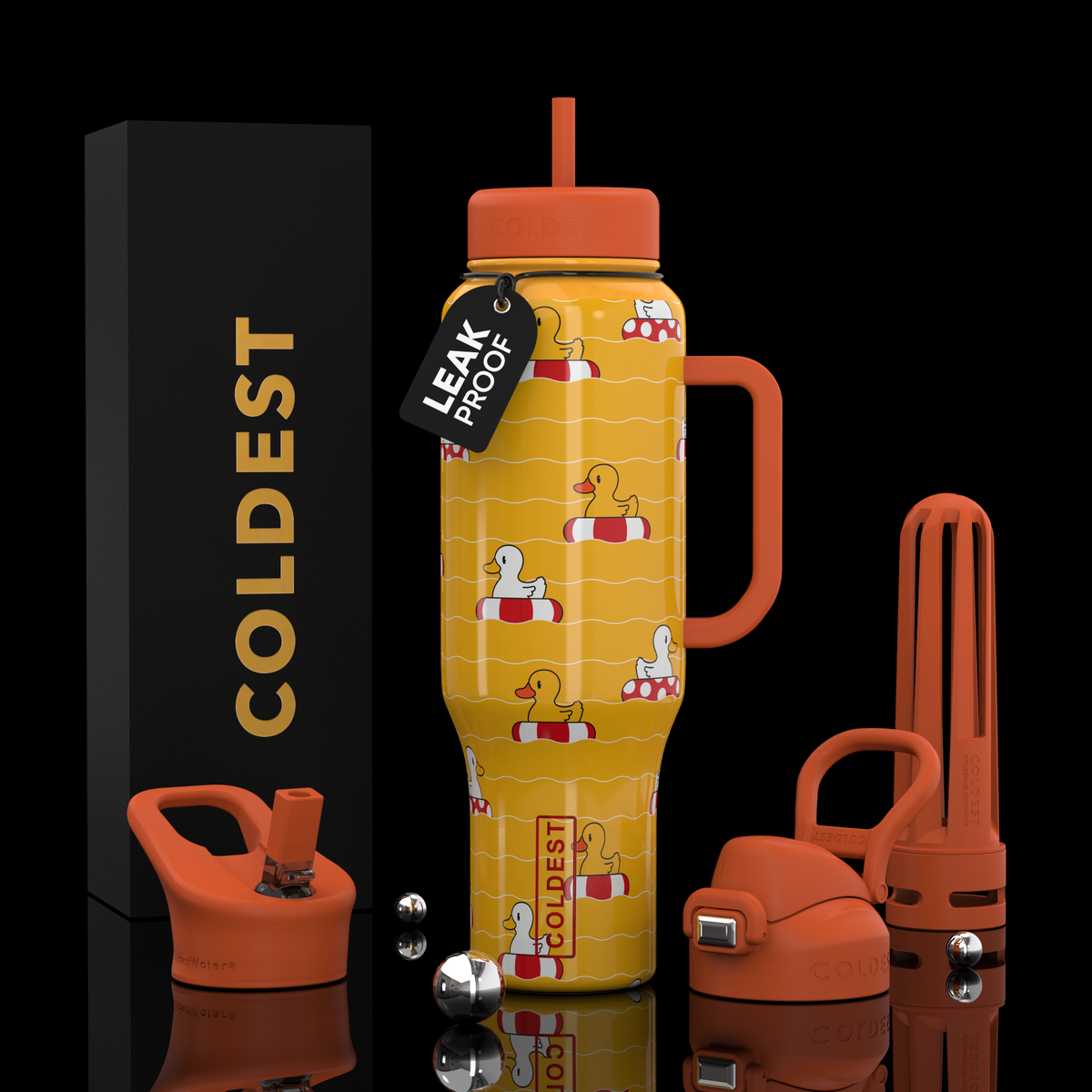 Stay Hydrated and Focused with the Coldest Water Bottle 46oz Limitless Ultra v8 - KoreyDeals