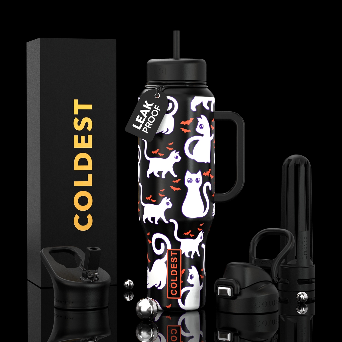 Stay Hydrated and Focused with the Coldest Water Bottle 46oz Limitless Ultra v8 - KoreyDeals