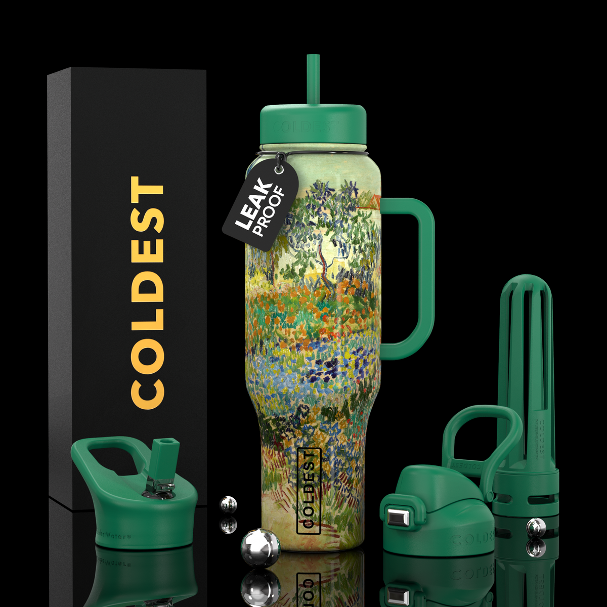 Stay Hydrated and Focused with the Coldest Water Bottle 46oz Limitless Ultra v8 - KoreyDeals