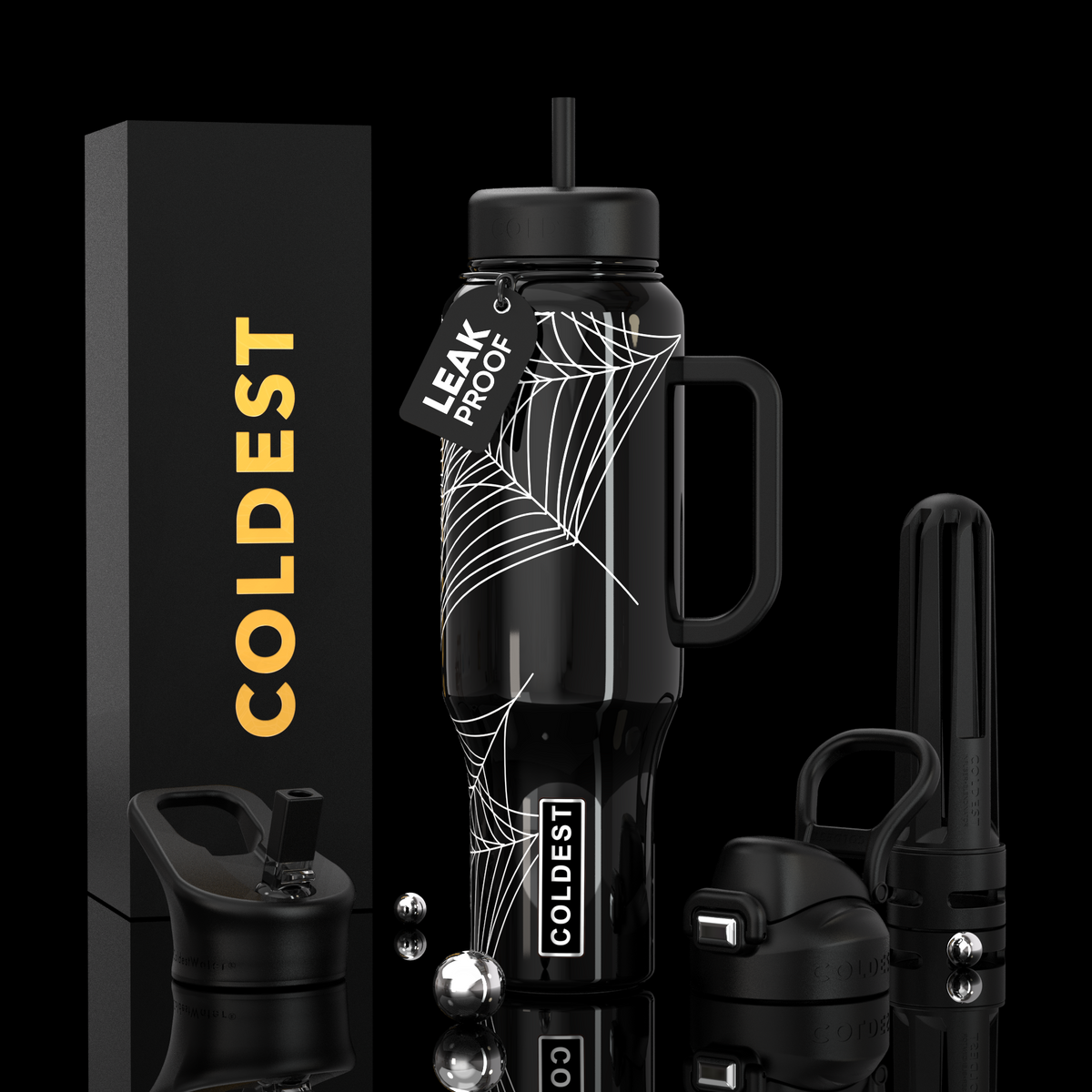 Stay Hydrated and Focused with the Coldest Water Bottle 46oz Limitless Ultra v8 - KoreyDeals