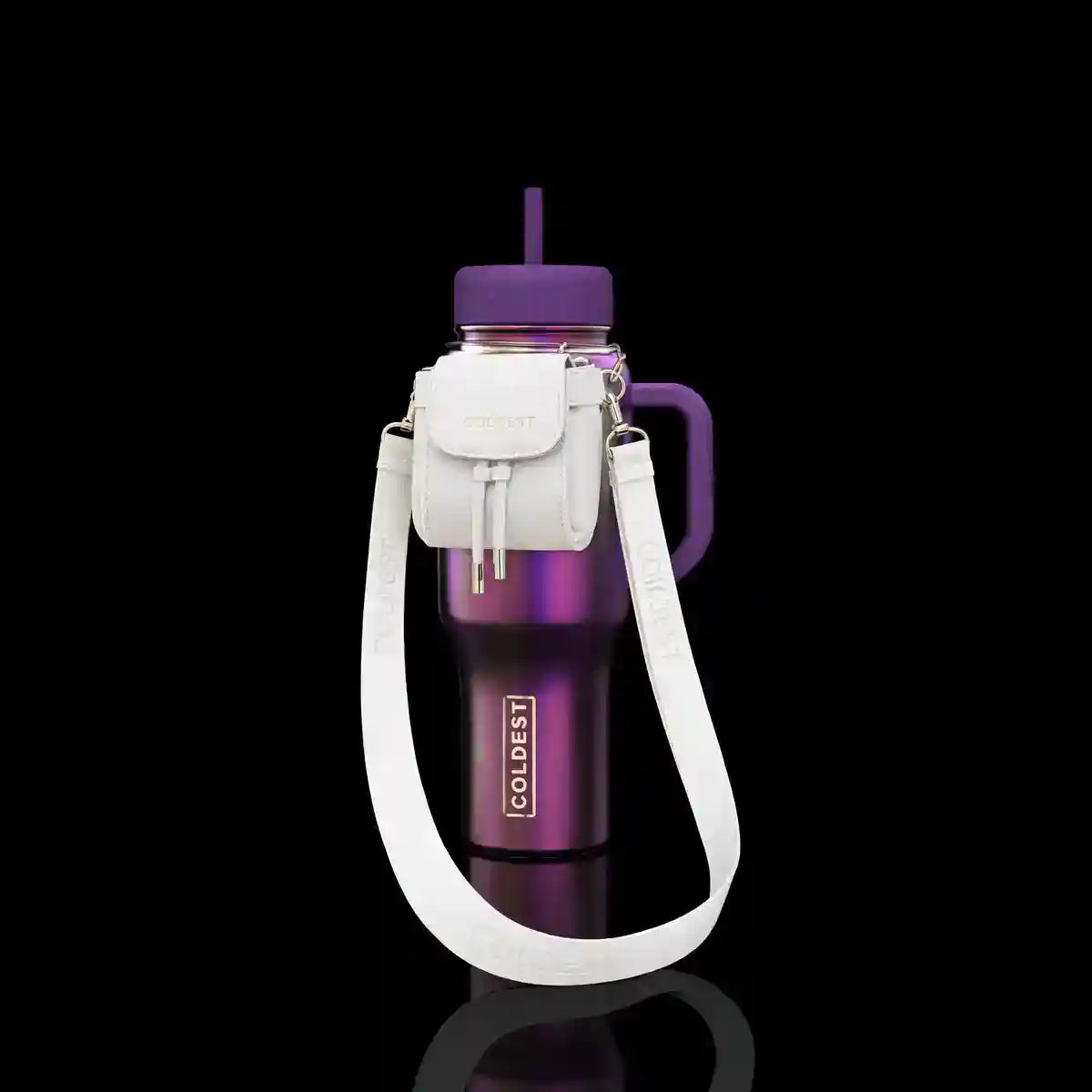 Mini Backpack Bundle — Water Bottle Bag with Lotion Holder, Key Hanger & Pill Case - KoreyDeals