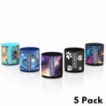 The Coldest 5-Pack protective silicone tumbler boots in multiple styles for LIMITLESS bottles